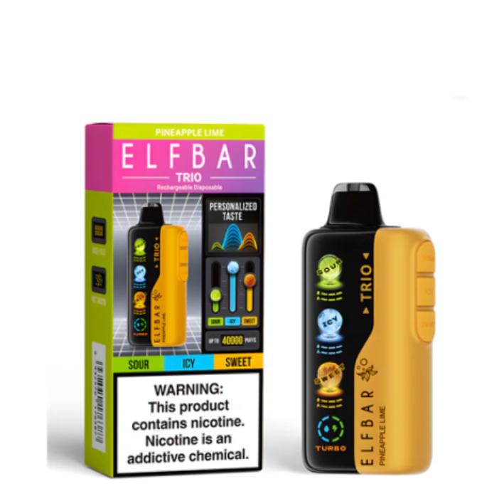 Vape descartable Elfbar TRIO 40K 40000 puffs — MejorVapor Argentina