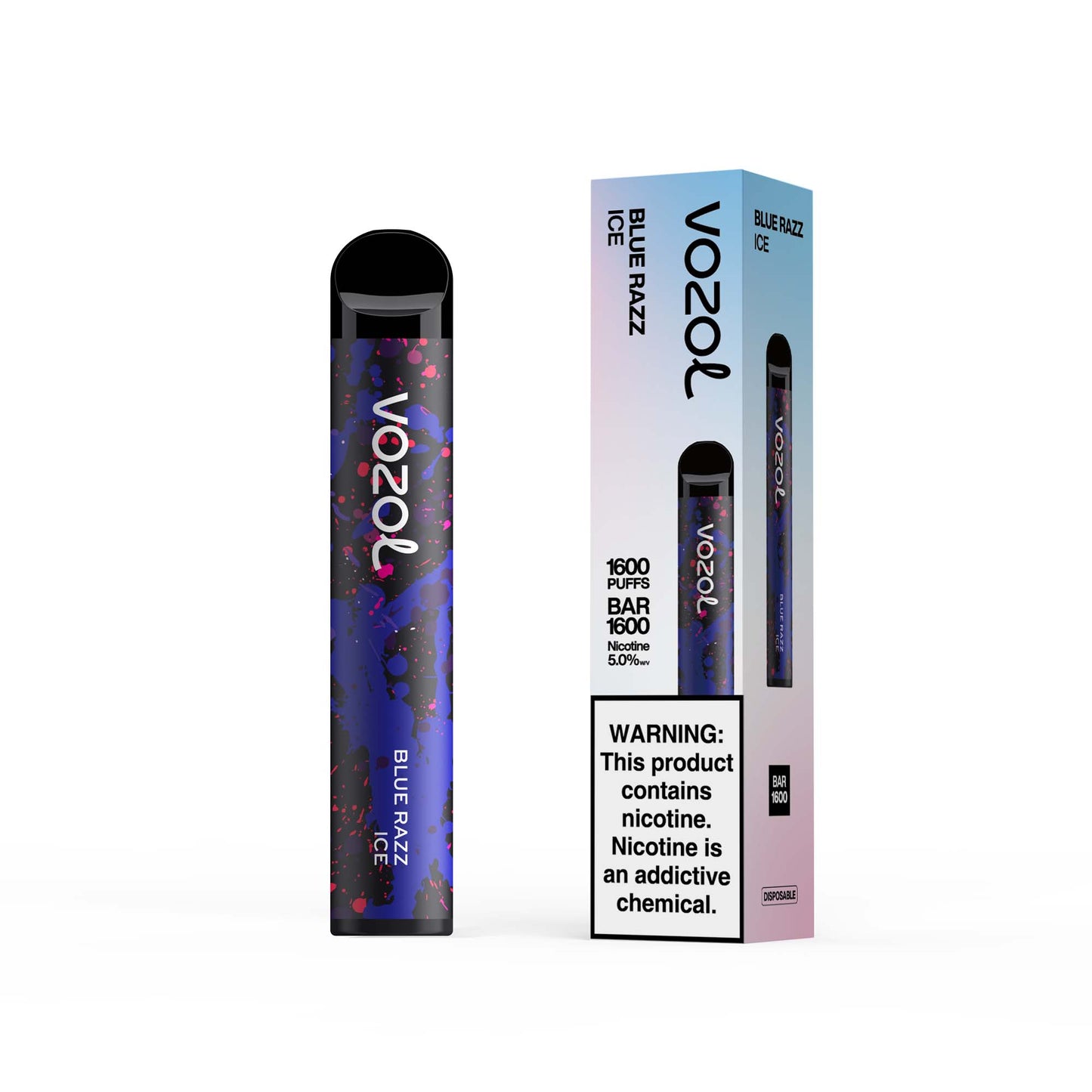 Vape descartable Vozol Bar 1600 puffs — MejorVapor Argentina