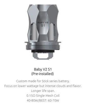 Resistencia De Atomizador Smok V2 S1 0,15ohm